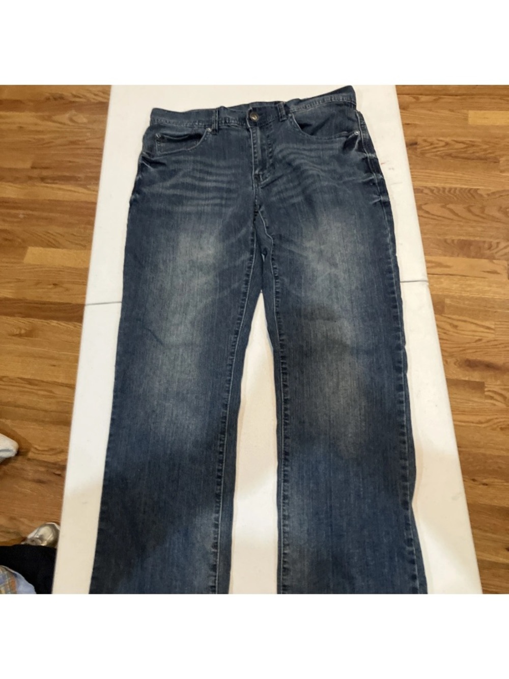 Men's AXEL Bootcut Jeans in Washed Blue - Comfortable Fit 32x30 EUC